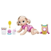 Baby Alive Baby Go Bye Bye: Blonde Hair Doll, for Ages 3 and up, 30+ Phrases and Sounds