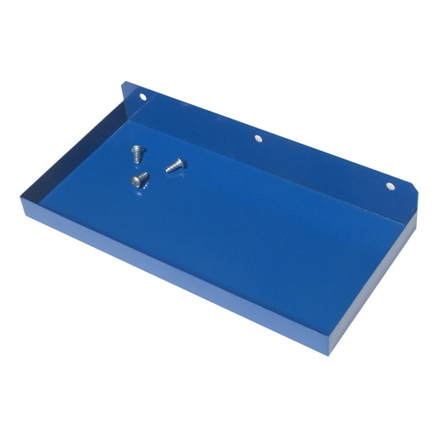 Triton Products® DuraHook 12"W x 6"D Blue Epoxy Coated Steel Shelf for