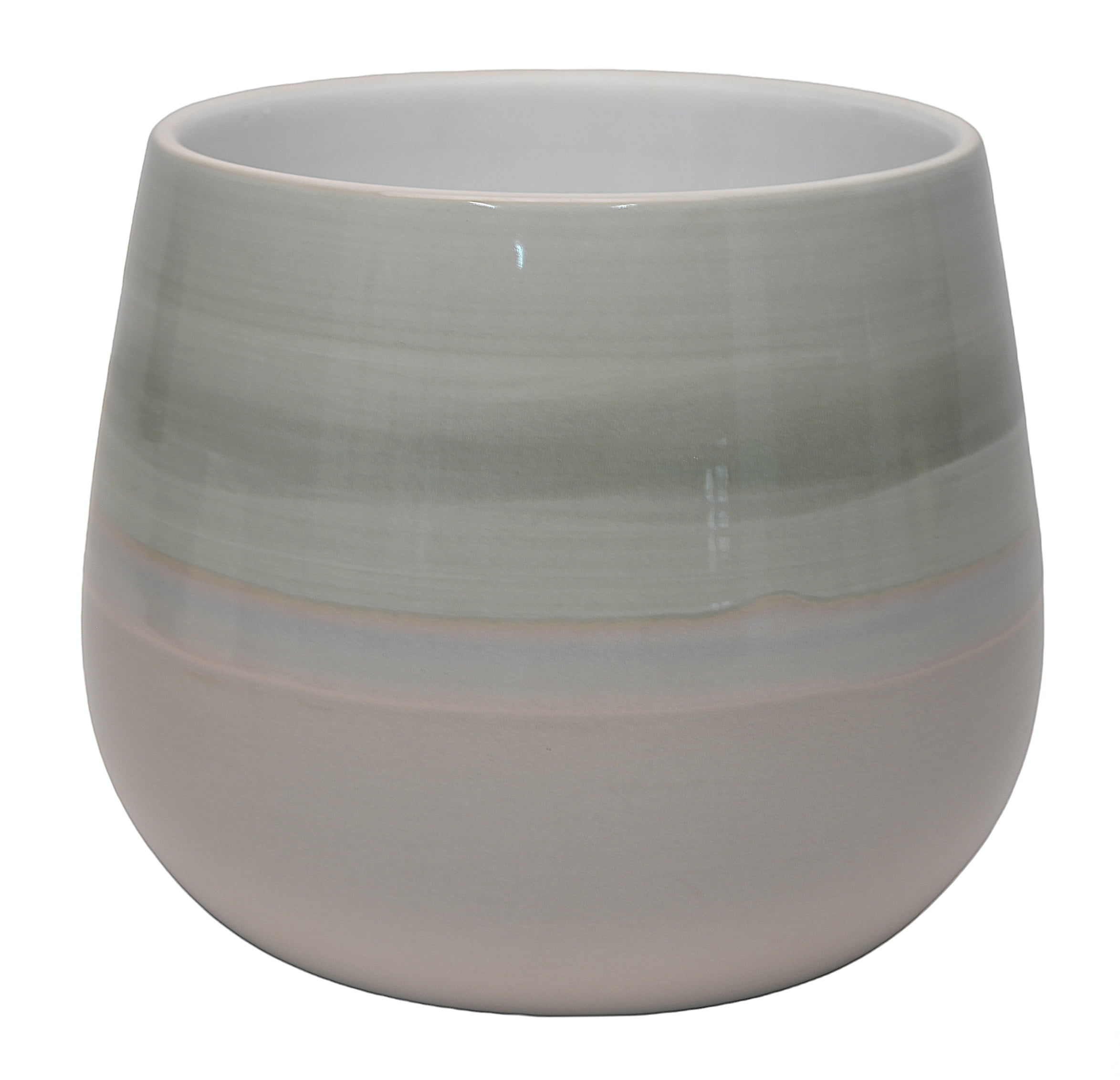 Better Homes & Gardens 10 inch Ceramic Emily Planter, Pink
