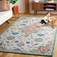 thumbnail image 4 of SAFAVIEH Blossom Vernon Floral Area Rug, Beige/Blue, 3' x 5', 4 of 12