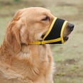 thumbnail image 2 of Visland Dog Mouth Cover Adjustable Breathable Mesh Dog Puppy Muzzle Pet Face Protector Pet Supplies, 2 of 4