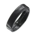thumbnail image 4 of Uxcell 4 Pack PU Leather Loops Retaining Ring for 18mm Width Watch Band, Black, 4 of 5