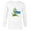 White, variant on The Simpsons Kang and Kodos Earth Capital - Long Sleeve T-Shirt for Men - Customized-White