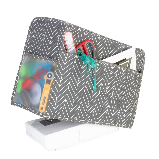 Funda para máquina de coser Yarwo, 43 x 20 x 33 cm, resistente al agua