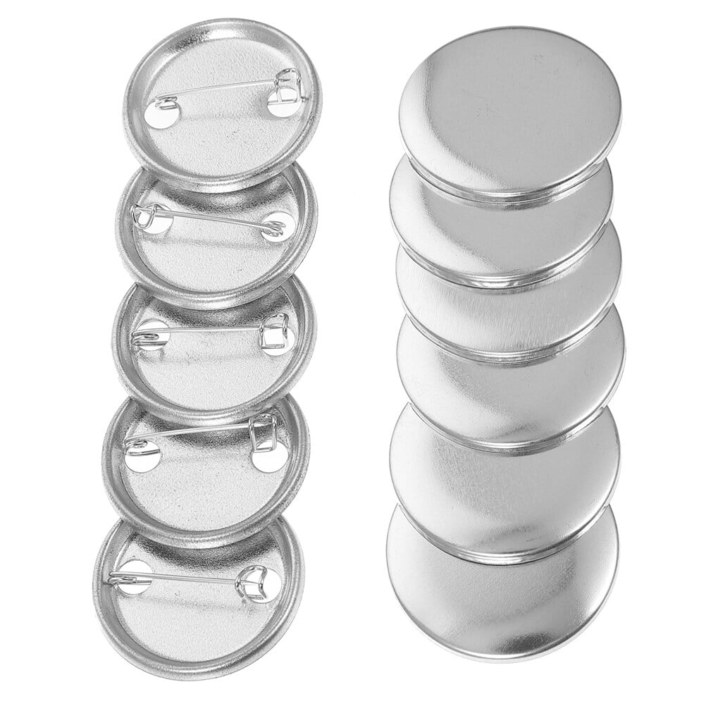 MLINS  100 Sets Decorative Press for Buttons Accessories Empty Emblems