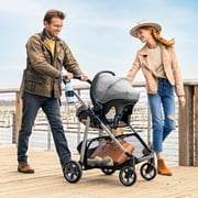Evenflo Omni Plus Travel System with LiteMax Infant Car Seat, Hyperion Red