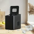 thumbnail image 2 of Costway Ice Maker Machine Countertop 33 LBS/24 H Ice Cube Maker w/ Scoop & Basket Black, 2 of 10