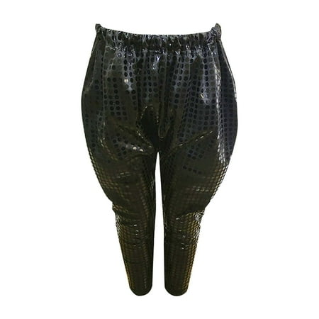 

Generic Children s Trousers Spring and Autumn Multi-color Solid Color Sequined Trousers Boys and Girls Pants Spring/Autumn Multicolor Solid Sequin Pants Party Birthday Performance