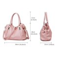 thumbnail image 3 of SUSHANG Roomy Fashion Womens Handbags Ladies Purse Satchel Shoulder Bags Tote Leather Bag Tote Washed Leather Bag, 3 of 3