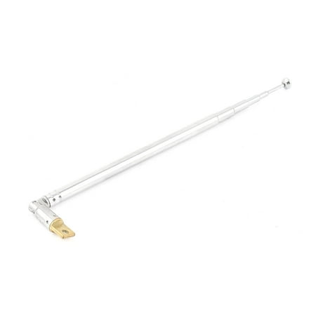 13cm to 50cm 6 Sections Replacement Telescopic Antenna Aerial for AM FM Radio