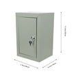 thumbnail image 2 of HINTRMENT Weatherproof Enclosure Outdoor Junction Box Light Grey Steel Weatherproof Harsh Conditions 1Pack, 2 of 6