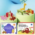 thumbnail image 2 of LZYWOD Fun Paper Cutting Kit For Kids 3D Handmade Origami Book Focus Training Cutting Kindergarten Childrens Tool Paper Craft Book,Fun paper 3d kit Set crafts Craft book, 3d paper 3d 3D fun 3d Su, 2 of 8