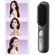 thumbnail image 3 of Cepillo alisador de cabello inalámbrico para mujer, peine cerámico recargable con calor ajustable y protección contra el encrespamiento., 3 of 5