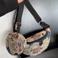 thumbnail image 4 of Bolsa de pecho de moda bandolera de oso Kawaii Cremallera casual linda para regalo de cumpleaños Ehuebsd Para Estrenar, 4 of 7
