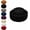 Black, variant on New Straw Beret Hat for Women Vintage Church Derby Hat Artist PainterHat Summer Breathable PillboxHat for Wedding Parties