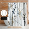 thumbnail image 3 of Americanflat 71" x 74" Shower Curtain, Moonstruck I by PI Creative Art, 3 of 6