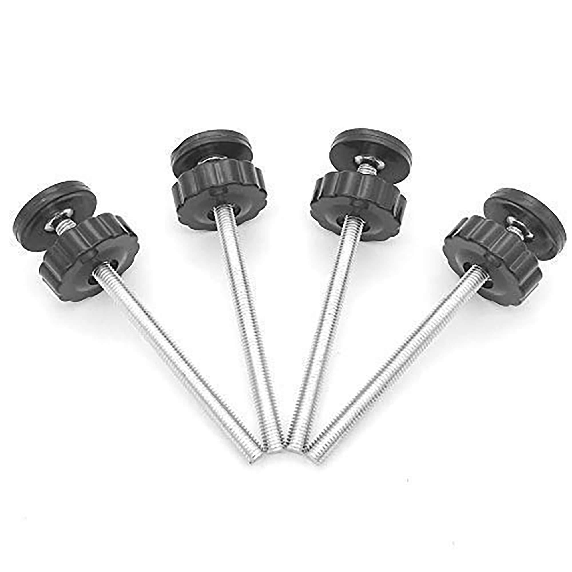 4Pcs/Set Pressure Mounted Baby Gates Threaded Spindle Rod Screw Bolts Kit T3 