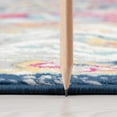 thumbnail image 4 of Bliss Rugs Oriental Floral Area Rug, Medallion Indoor Rugs for Living Room, Dining Room, Bedroom | Cream/Pink, 5' x 8' (5'3''x7'3''), 4 of 9