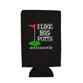thumbnail image 2 of I Like Big Putts and I Cannot Lie 16 oz. Can Coolie (Black), 2 of 3