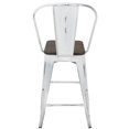 thumbnail image 2 of Oregon Industrial High Back Counter Stool by LumiSource, 2 of 7