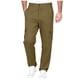 thumbnail image 4 of Amzcrzy Pantalones Clásicos Hombre Color Liso Cintura Elástica Cómodos Transpirables Elásticos Moda Informal Senderismo Pescar Correr Ejercicio Bolsillos Tallas S-3XL Marrón, 4 of 8