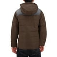 thumbnail image 2 of Men's Heavyweight Water And Wind Resistant Removable Hood Insulated Jacket (Olive, 5XL), 2 of 5