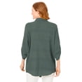 thumbnail image 2 of Woman Within Plus Size Cotton Gauze Bigshirt, 2 of 6
