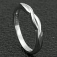 thumbnail image 4 of Queena Wedding Band Anniversary Ring Women Sterling Silver Ginger Lyne Collection, 4 of 6