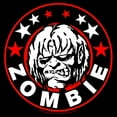 thumbnail image 2 of Mens Rob Zombie Undead Badge T Shirt, 2 of 5