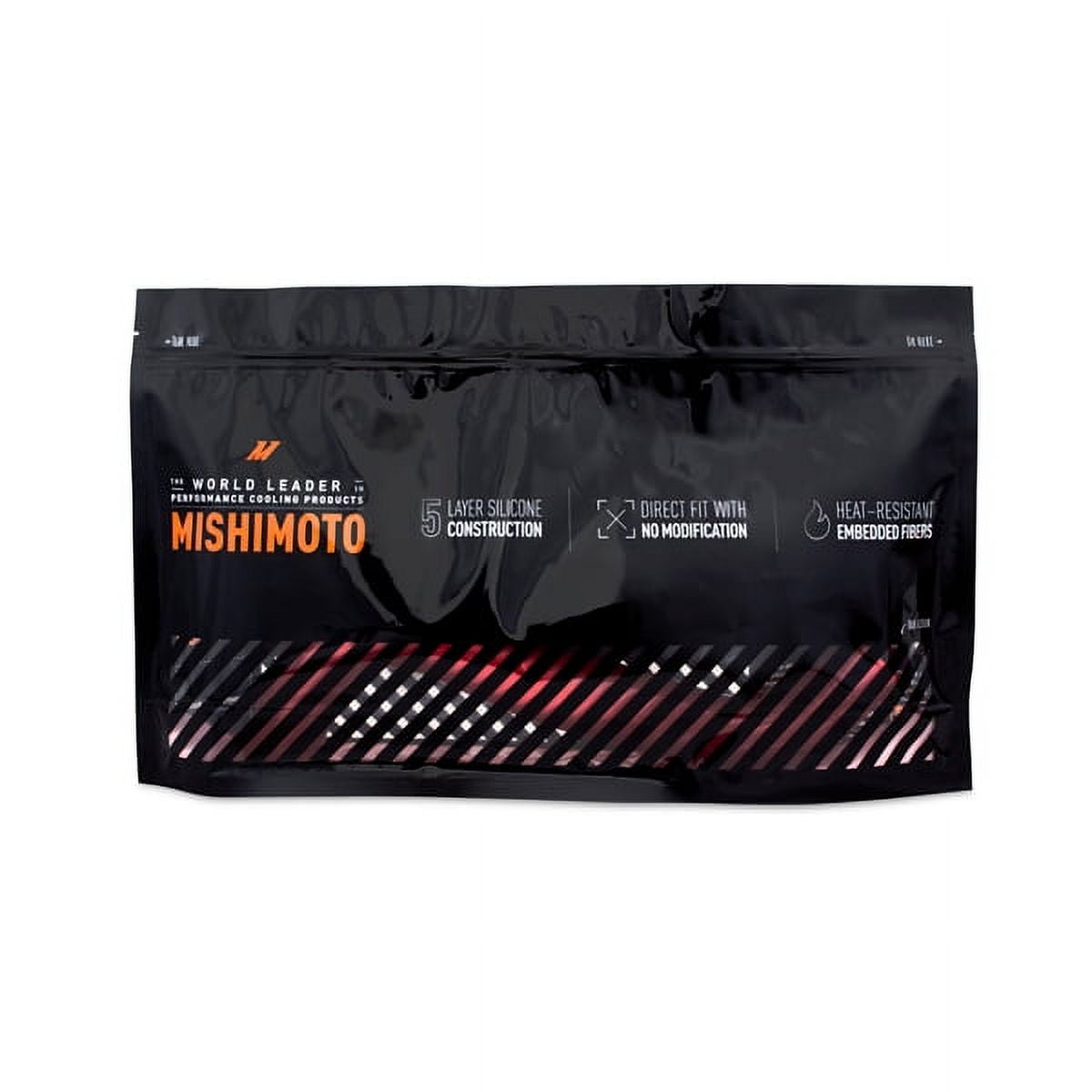 Mishimoto MMHOSE-FOST-13RD Silicone Radiator Hose Kit Compatible With Ford Focus ST 2013+ Red