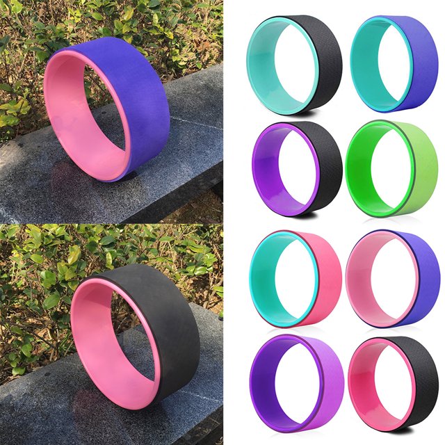 Pilates Circle Roller Ring Body-shaping Stretch Exercise Yoga Wheel Fitness Workout Back Bend Balance Training Tool
