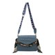 thumbnail image 5 of Bolso bandolera de un solo hombro con cadena, cuadrado, pequeño, sencillo, estilo occidental, para mujer, 2025, 5 of 5