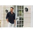 thumbnail image 6 of COOFANDY Men's Long Sleeve Button Down Shirts Stretchy Business Casual Shirt, 6 of 6