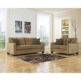thumbnail image 2 of MDA Home Asja 5'x8' Floral and Botanical Fabric Area Rug in Beige/Brown, 2 of 3