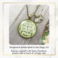 thumbnail image 4 of Wedding Officiant Necklace Thank You Part Gutsy Goodness Female Adult Bronze Metal Jewelry, 4 of 8