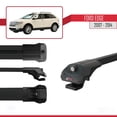 thumbnail image 3 of Compatible with Ford Edge 2007-2014 ACE-1 Car Roof Rack Cross Bar Black Aluminium 3 Bars, 3 of 8