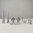 thumbnail image 3 of MYG 7pcs Pipeline Dredge Device Spring Drill Machine Drain Cleaner Cutter Connector, 3 of 9
