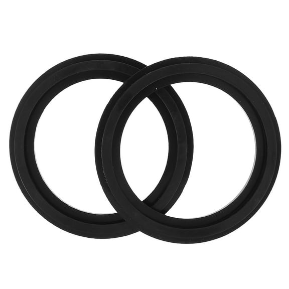 Milisten Black Rubber Pool Plunger Gasket for Enhanced Durability and Easy Installation Fits Pool Pillars
