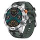 thumbnail image 2 of Ganfancp Reloj Inteligente Bluetooth Talk Heart Meter Step Distance Voice Assistants Smart Bracelet Sports Watch Rebajas Hoy Liquidación 1 X Reloj + 1 X Cargador + 1 X Manual, 2 of 3