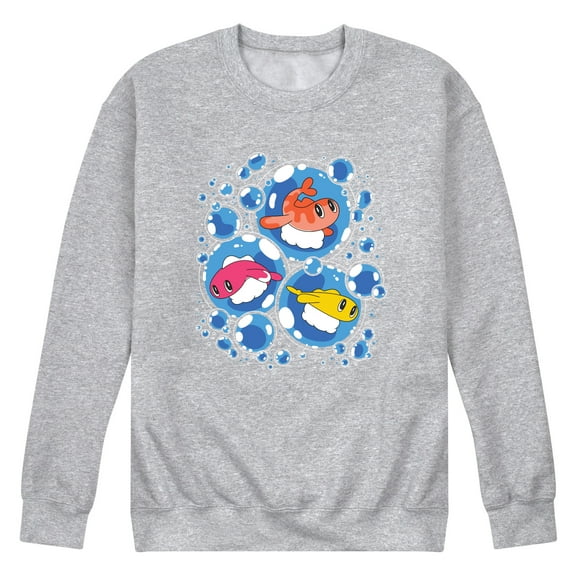 Pokémon - Tatsugiri Bubbles - Men's Crew Fleece Sweatshirt