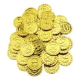 thumbnail image 4 of 100 piezas de trébol de cuatro hojas, amuletos de la suerte, monedas de la suerte para mujeres. Oro, 4 of 9