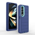 thumbnail image 3 of Asuwish Compatible with Samsung Galaxy Z Fold 4 5G 2022 Phone Case Hybrid Rugged Shockproof Hard Protective Drop Proof Full Body Heavy Duty Mobile Cell Cover for ZFold4 Z4 4Z ZFold45G Women Men Blue, 3 of 7