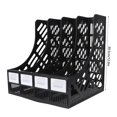 thumbnail image 4 of Document Holder, Document Holder File Holder Document Tray 4-Grid Desktop Storage File Organizer Office Supplies File Organizer, 4 of 8