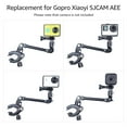 thumbnail image 4 of Amdohai 10-inch Articulating Arm Camera Mount with 3.3cm/1.3in Clamp Capacity Adjustable Arm Replacement for Gopro Xiaoyi Sjcam AEE, 4 of 7