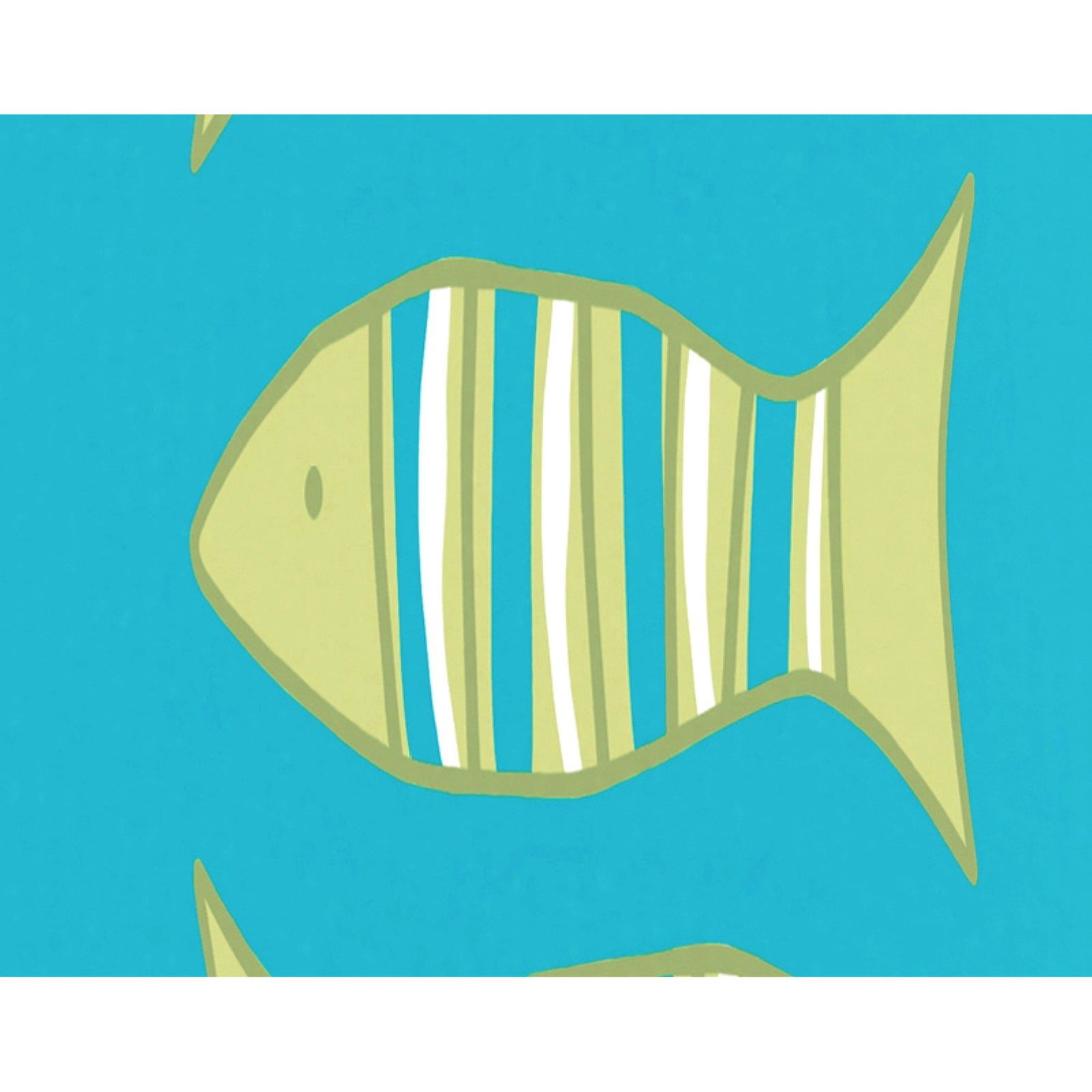 Simply Daisy 18" x 30" Something's Fishy Animal Print Kitchen Towel