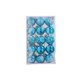 thumbnail image 1 of Ounissouiy 15 piezas de bolas de Navidad decoración de vacaciones de Navidad fiesta al aire libre reutilizable colgante decorativo patio decoración del Kits de decoración para fiestas Azul Ounissouiy HA075264-02, 1 of 6
