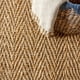 thumbnail image 3 of Alfombra Runner JONATHAN Y NFR101A-28 Espina Herringbone Yute, 2 m x 60 cm, 3 of 7