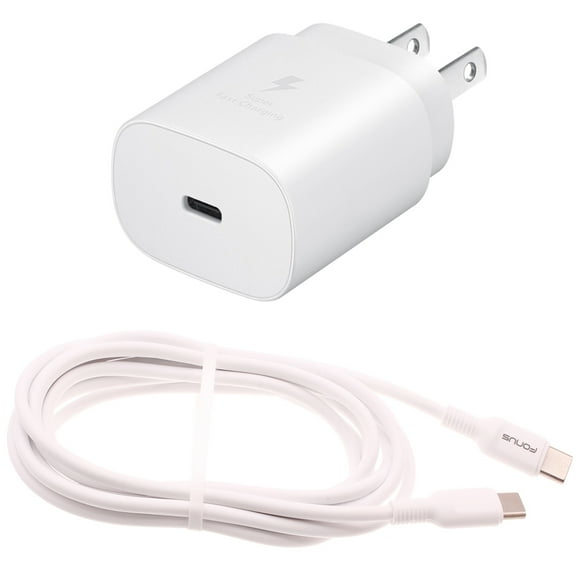 25W Fast Home Charger for Samsung Galaxy Tab A7/A8/A9/A9 Plus/A7 Lite Tablets - PD Type-C 10ft USB-C Cable Quick Power Adapter Travel for Galaxy Tab A7/A8/A9/A9 Plus/A7 Lite Models