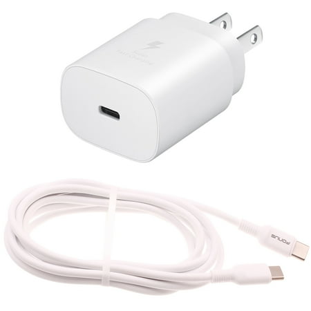 PD Type-C 25W Fast Home Charger for Samsung Galaxy A13 5G/A12 5G/A03s Phones - 10ft USB-C Cable Quick Power Adapter Travel Wall Compatible With Galaxy A13 5G/A12 5G/A03s price history on PriceWatchPro