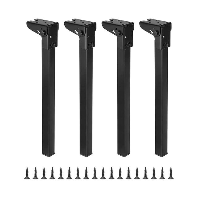 4 patas de mesa plegables para una altura de 40 cm. Altura 40cm